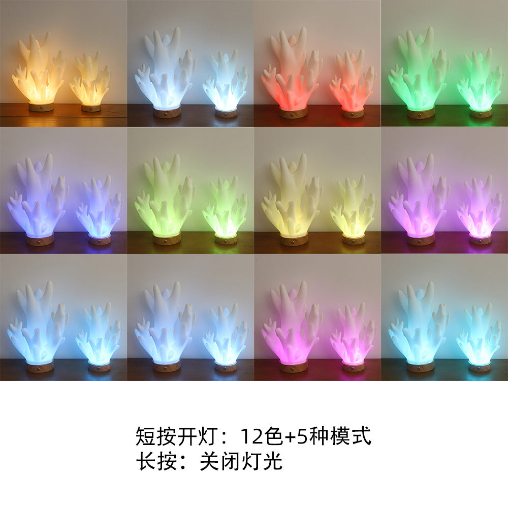 3D Printed Coral Night Light