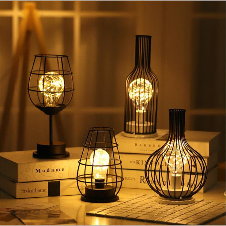Metal Goblet Table Lamp