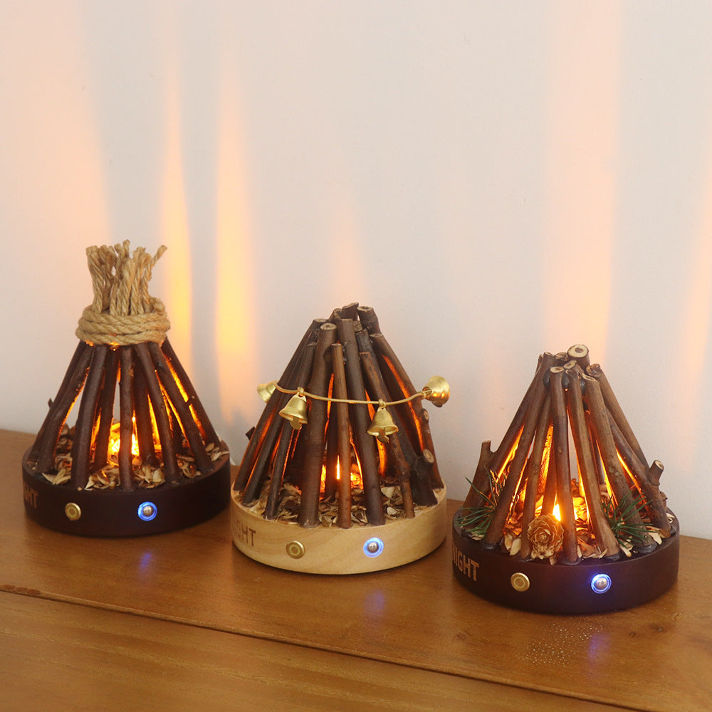 Campfire Night Light
