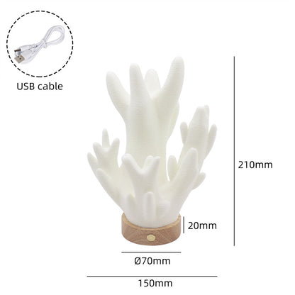 3D Printed Coral Night Light