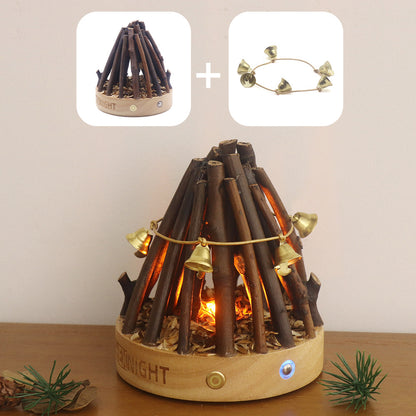 Campfire Night Light