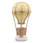 Woven Rattan Hot Air Balloon Table Lamp