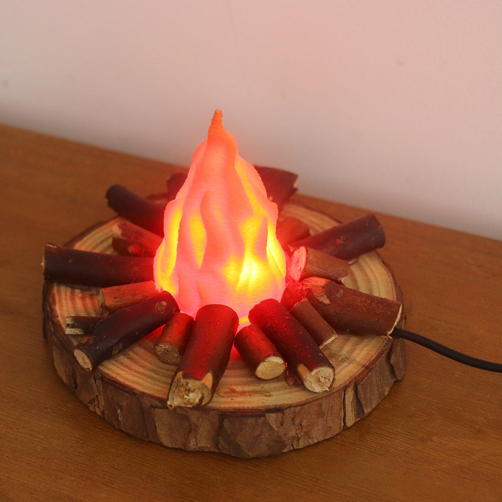 Spiral PLA Table Lamp