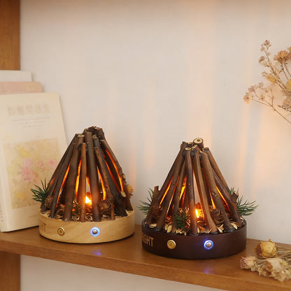 Campfire Night Light