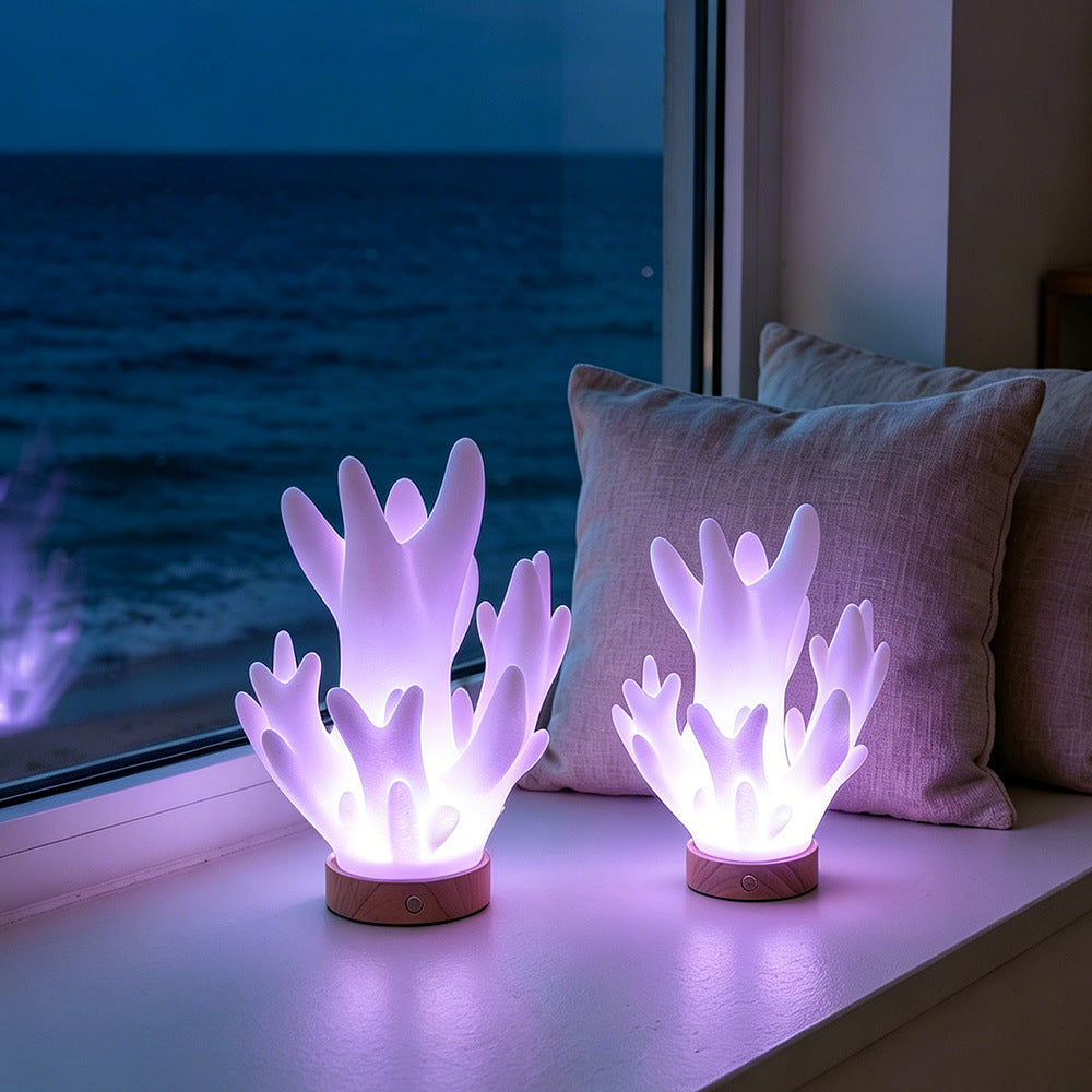 3D Printed Coral Night Light
